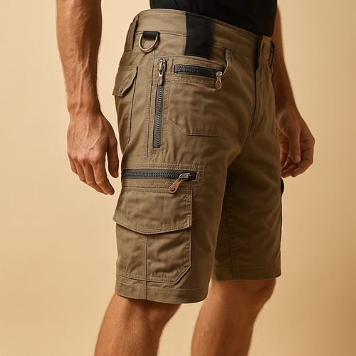 Casual cargo shorts for men with multiple pockets | Dylan