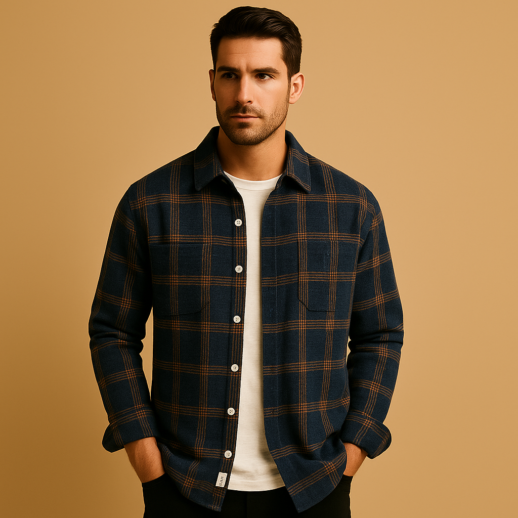 Casual checkered shirt for men | Nathan