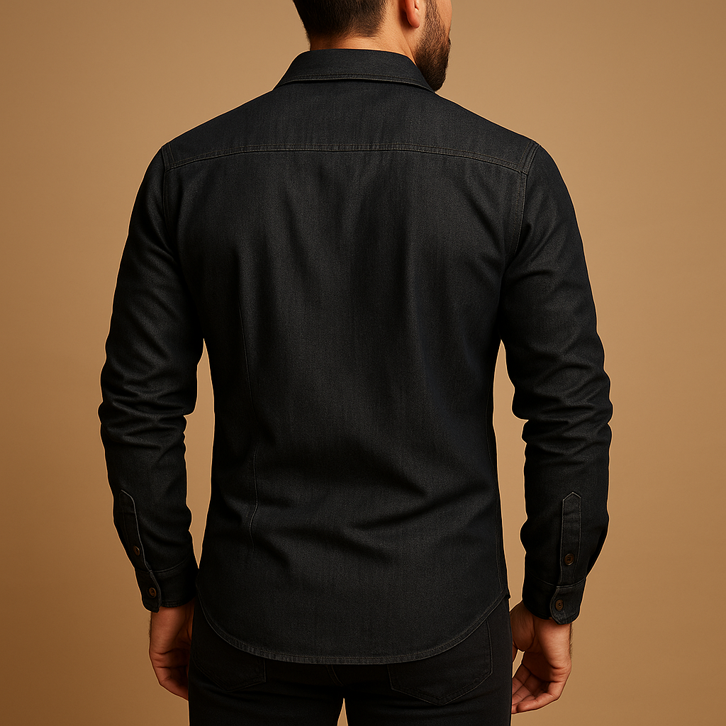 Casual cotton long sleeve shirt for men | Victor