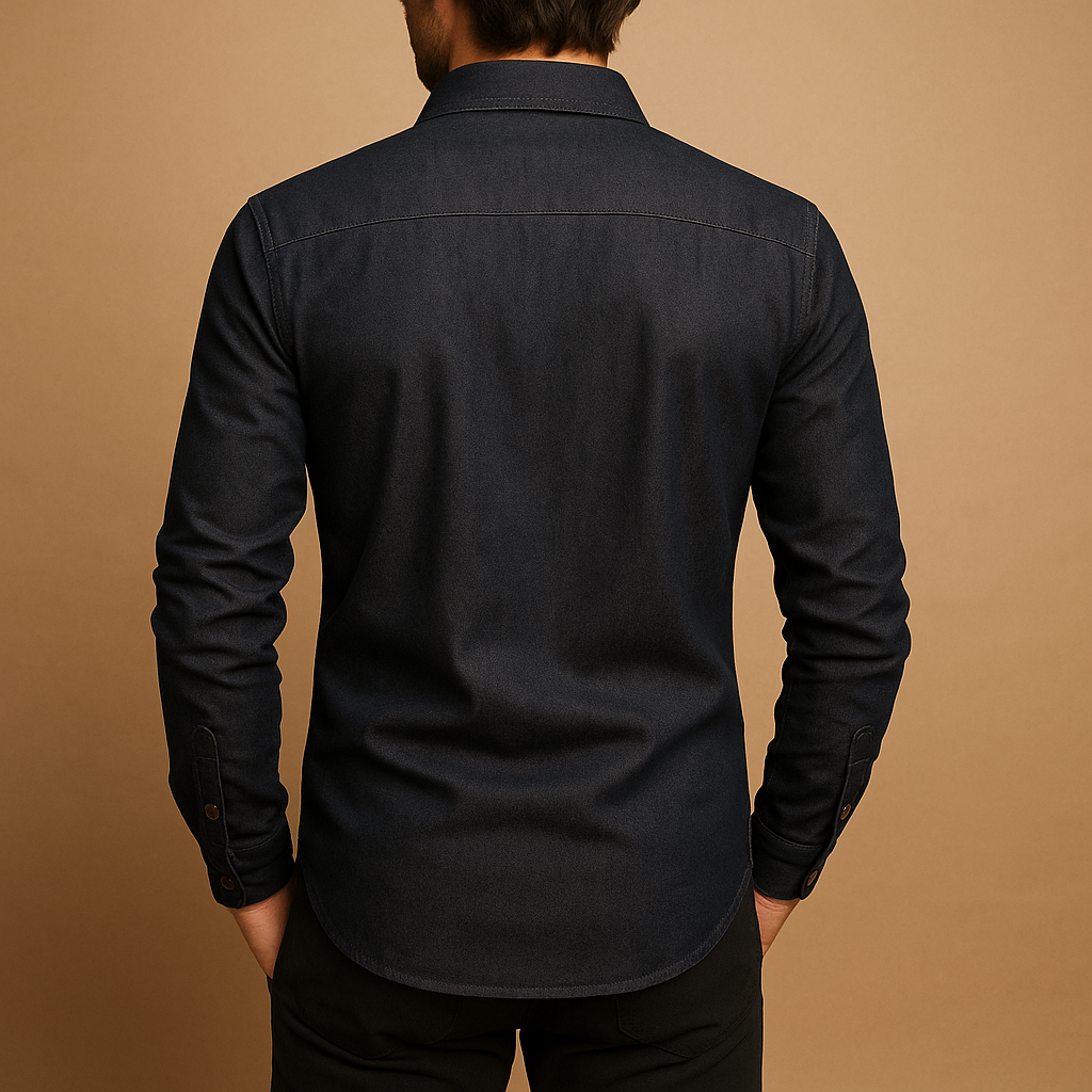 Casual cotton long sleeve shirt for men | Victor