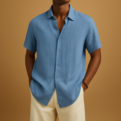 Casual short sleeve summer shirt for men | Nathan