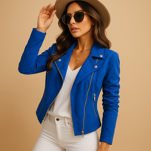 Casual zip-up blazer for women | Marlene