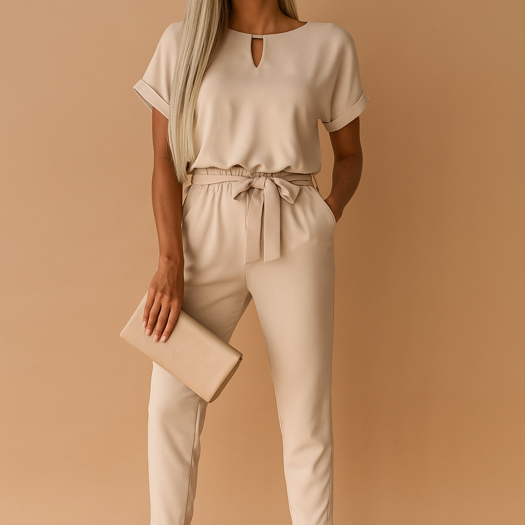 Chic tailored jumpsuit for women | Celeste