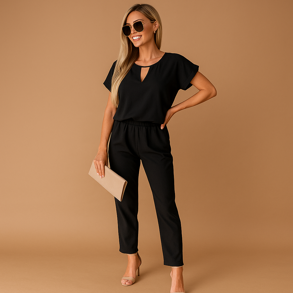 Chic tailored jumpsuit for women | Celeste