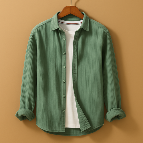 Classic button-down shirt for men | Henry