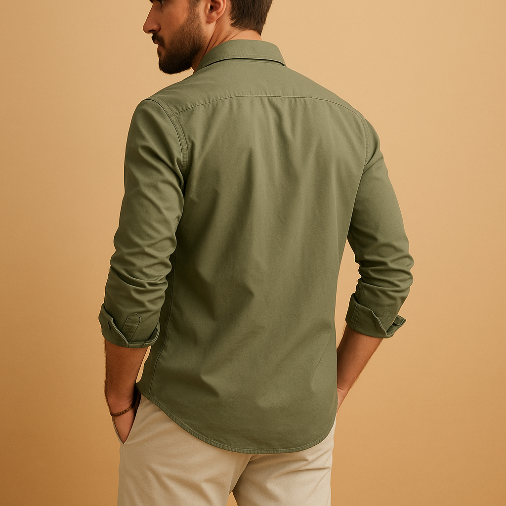 Classic button-up shirt for men | Adrian