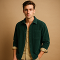 Corduroy shirt for men with retro style | Ethan