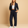 Elegant blazer and trousers set for women | Harper