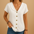 Elegant button-up blouse for women | Isla