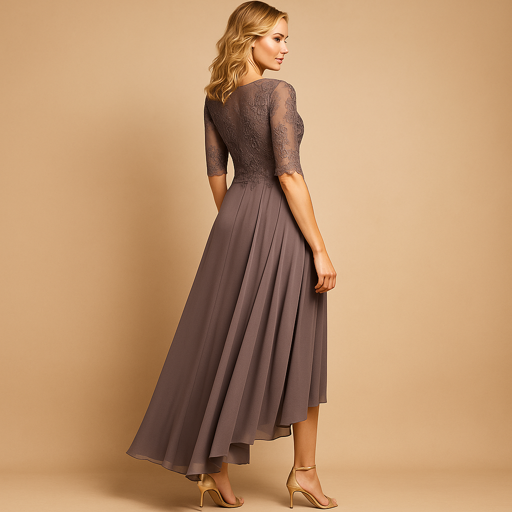 Elegant lace party dress for women | Hazel
