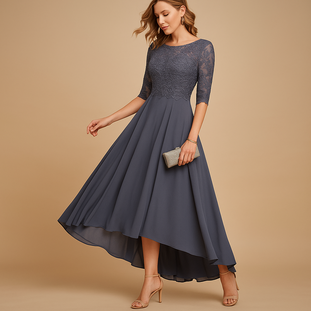 Elegant lace party dress for women | Hazel