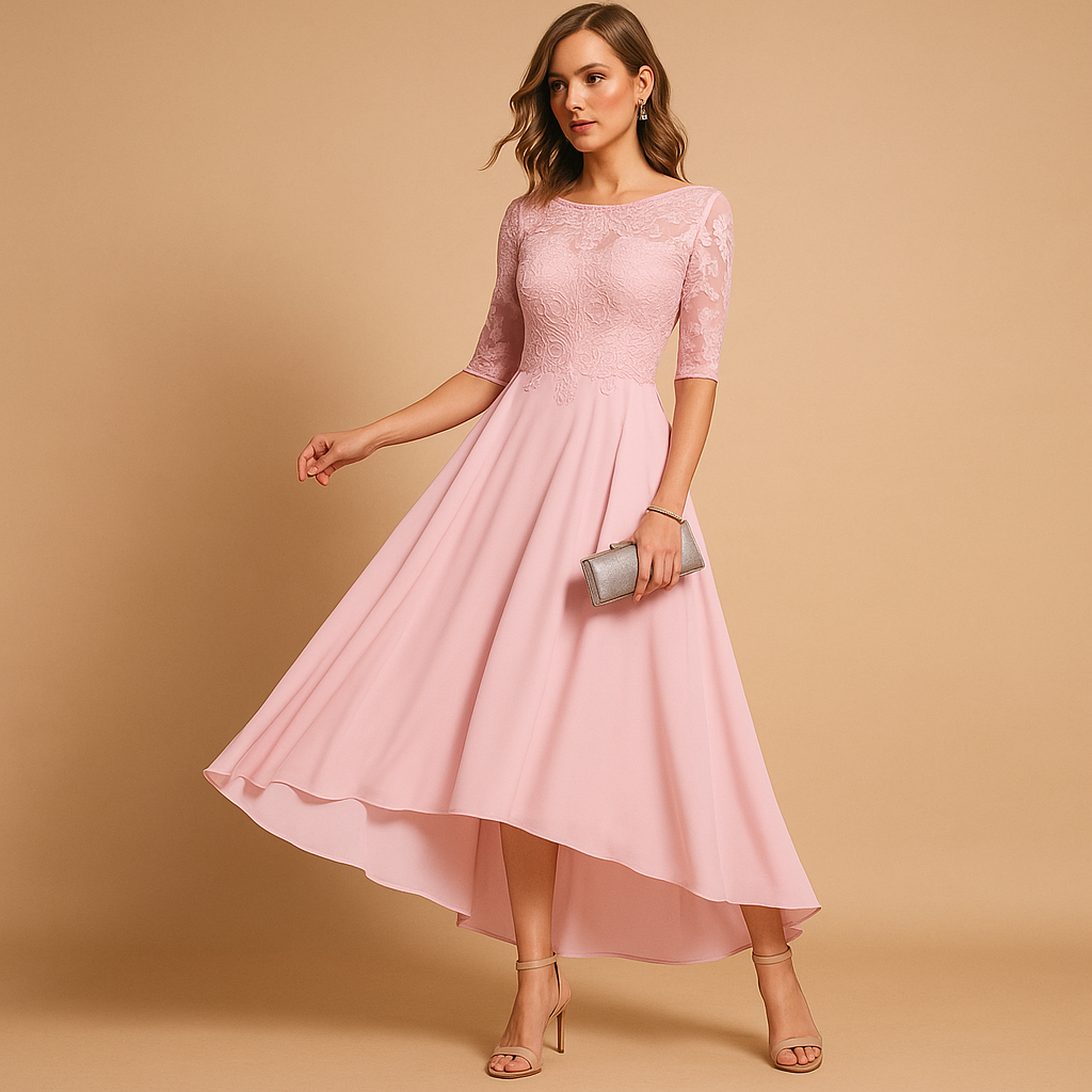 Elegant lace party dress for women | Hazel
