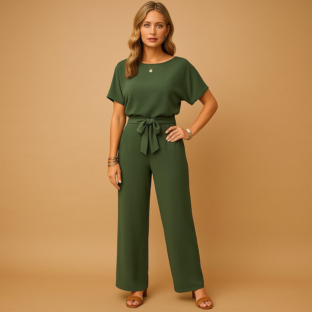 Elegant long-sleeve jumpsuit for women | Aurora