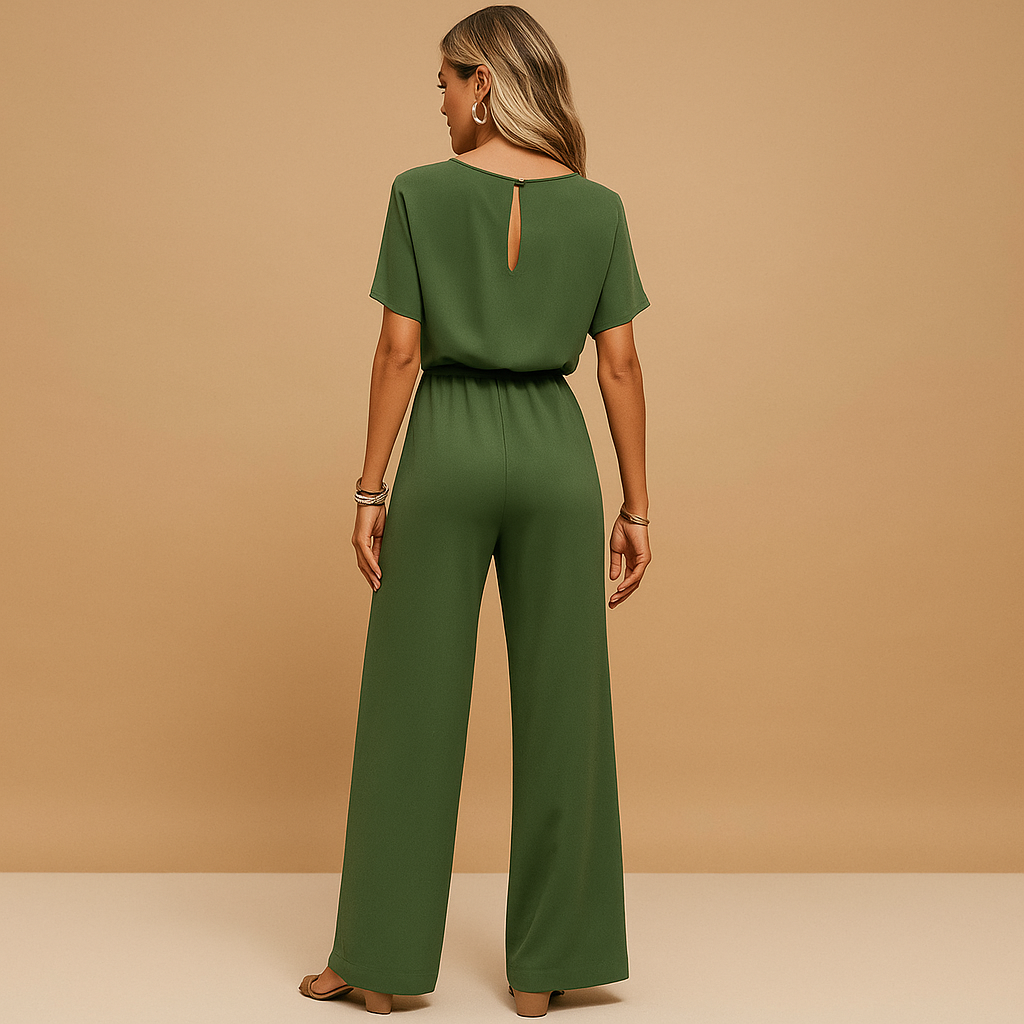 Elegant long-sleeve jumpsuit for women | Aurora