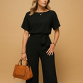 Elegant long-sleeve jumpsuit for women | Aurora