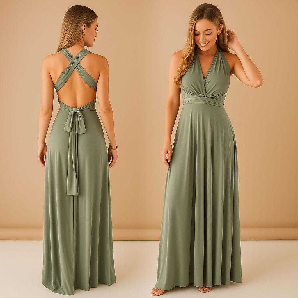 Elegant wrap dress for women | Sophia