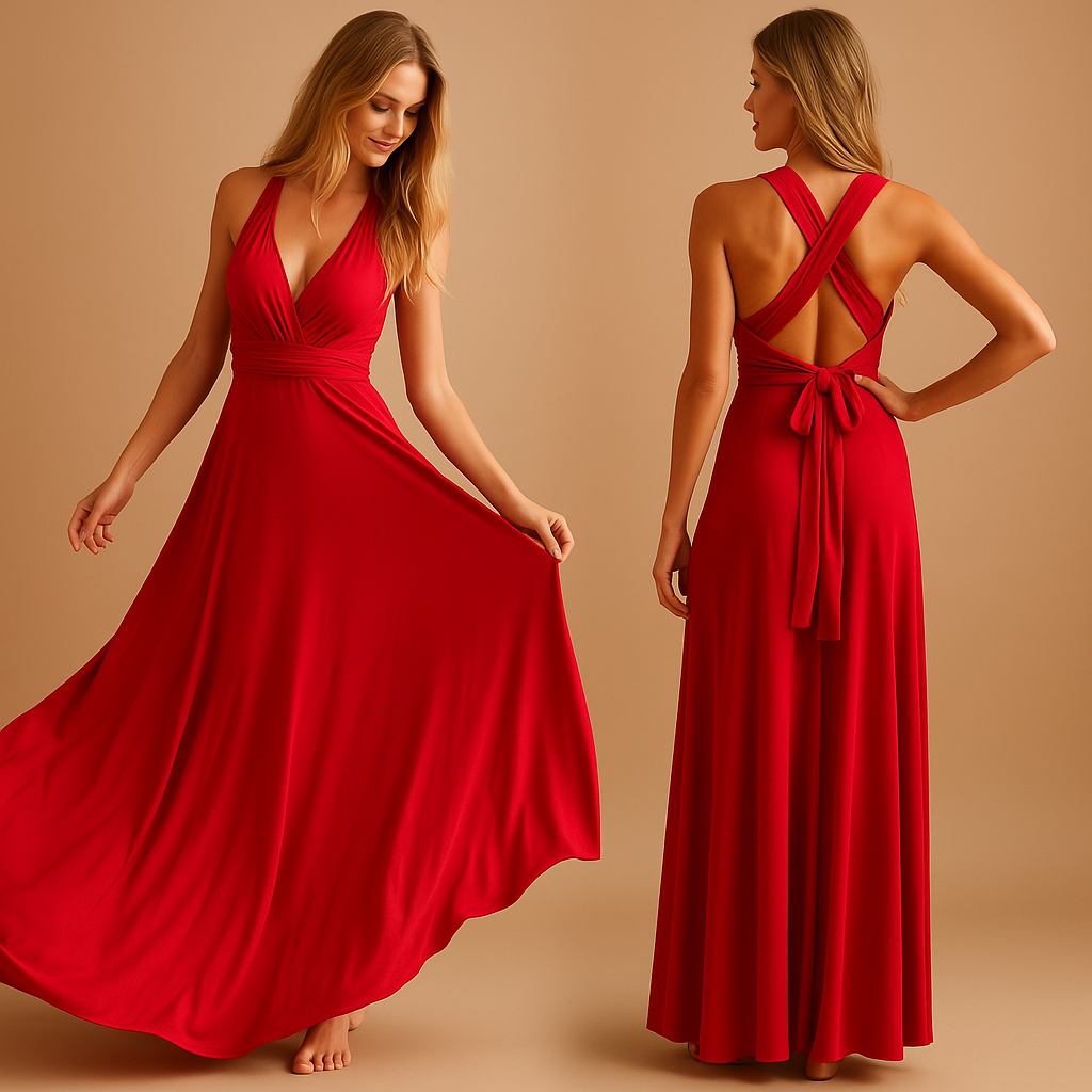 Elegant wrap dress for women | Sophia