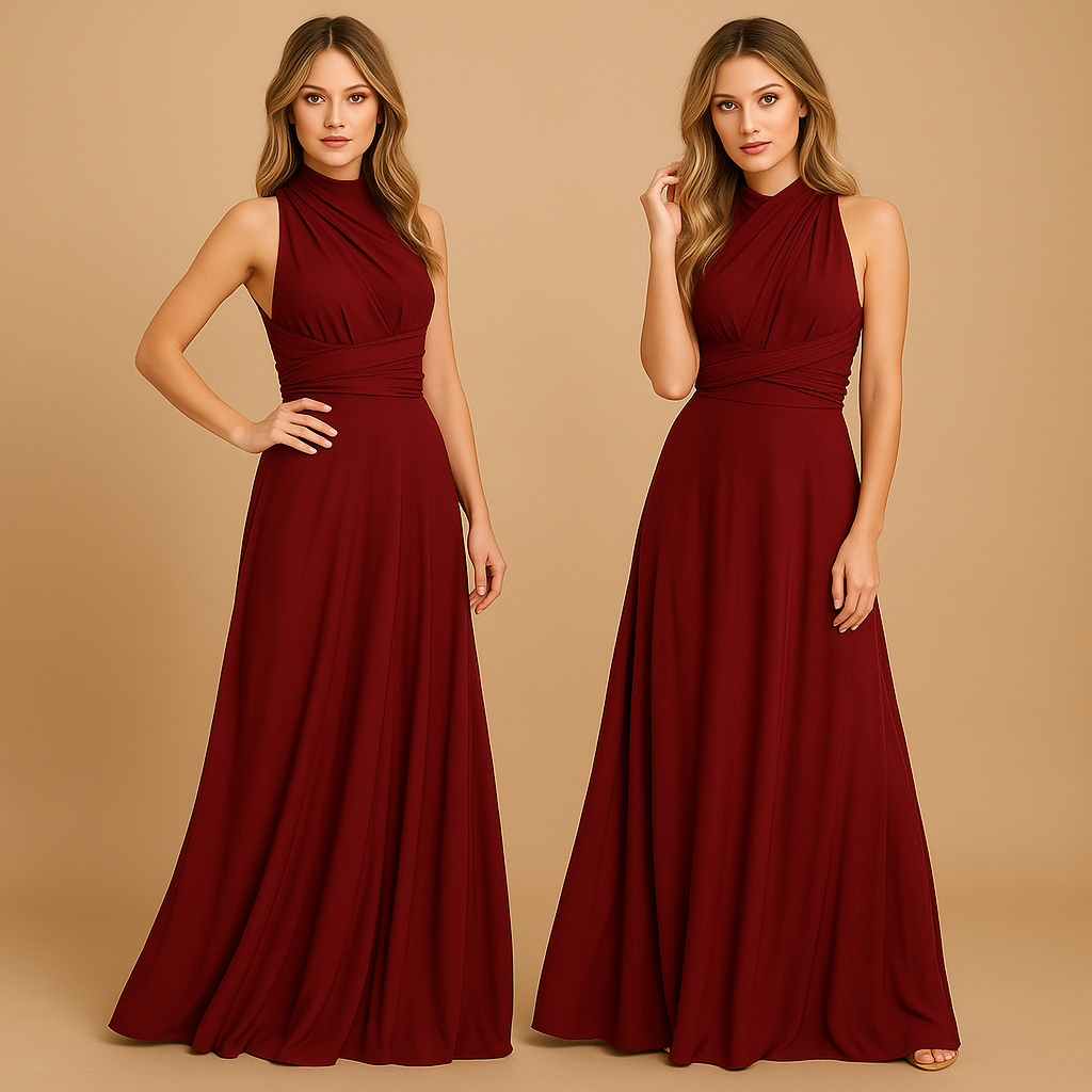 Elegant wrap dress for women | Sophia