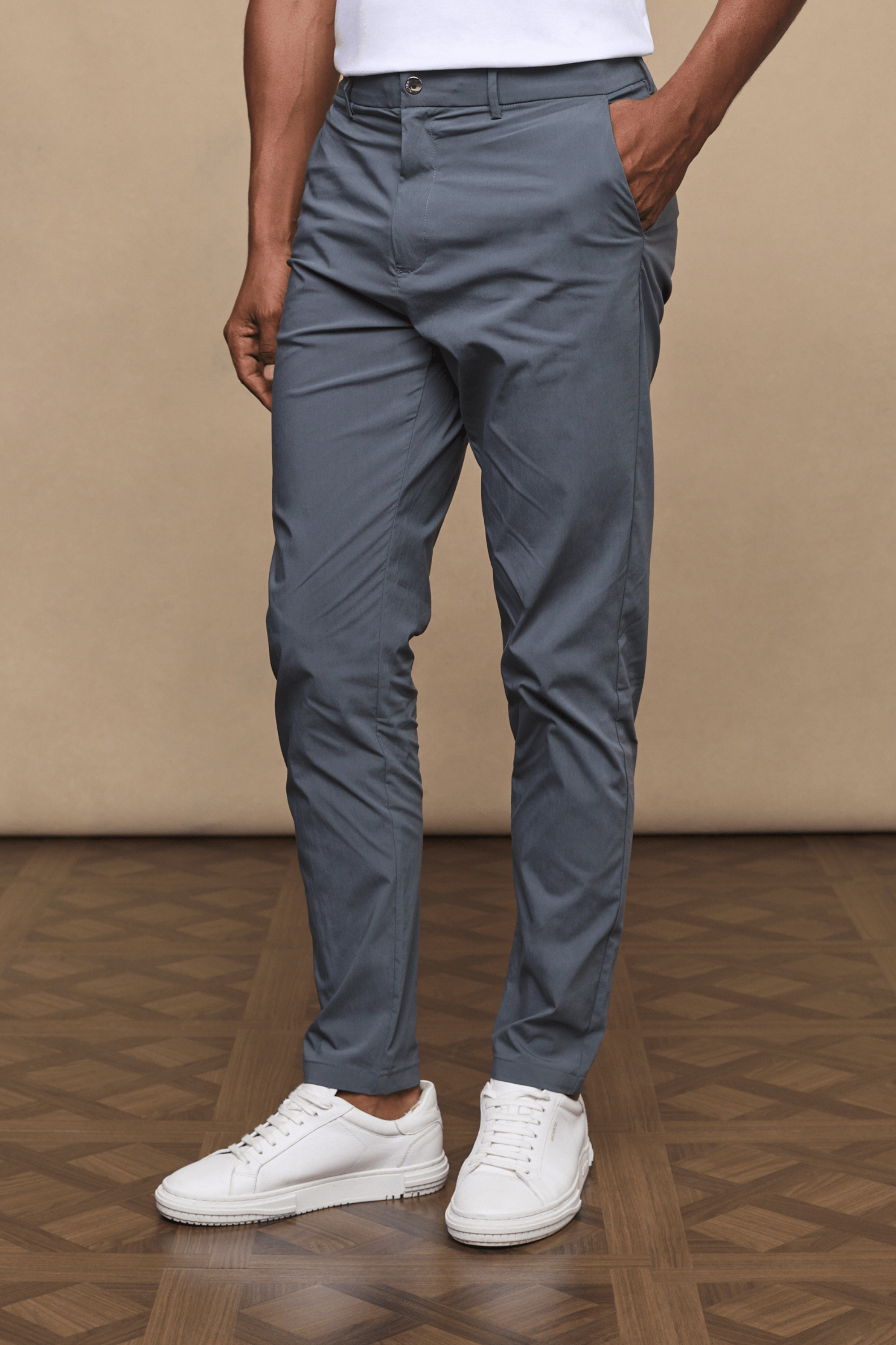Enzo Hybrid Trouser - Slate