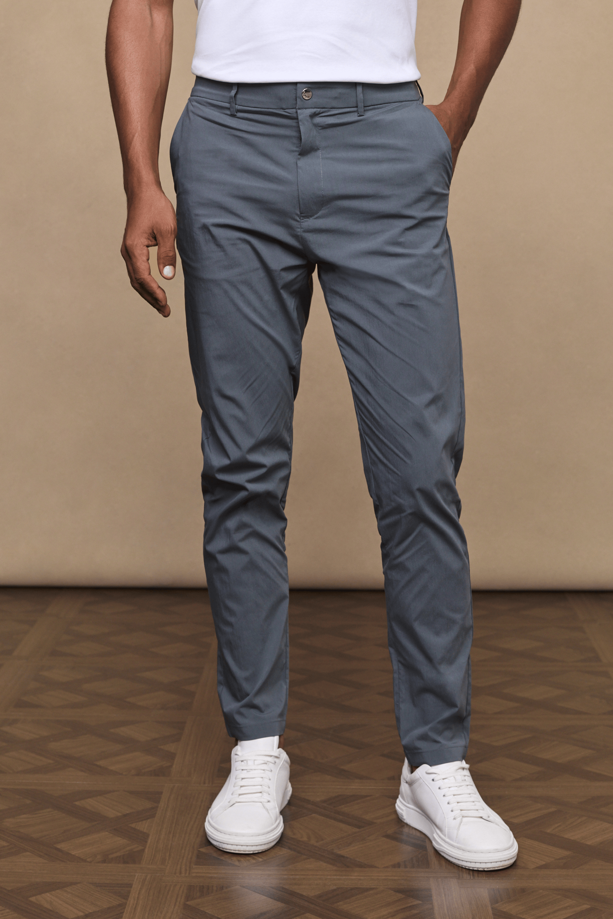 Enzo Hybrid Trouser - Slate