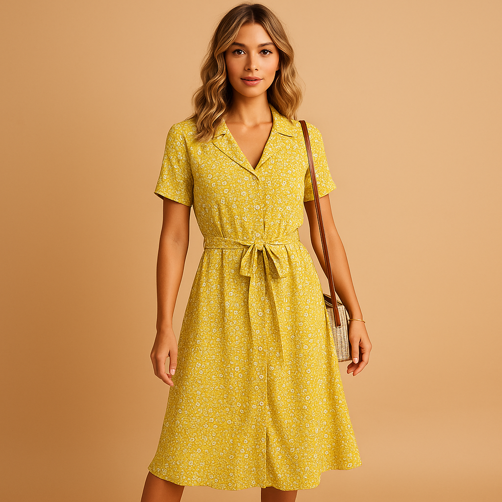 Floral midi dress for women | Grace
