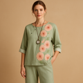 Light two-piece spring and summer set for women | Tessa