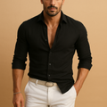 Lightweight button-down shirt for men | Victor