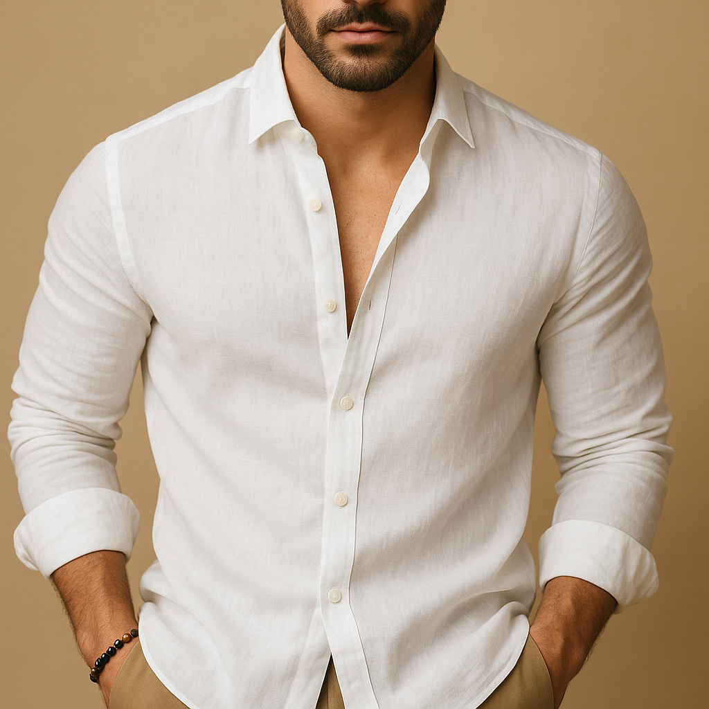 Lightweight relaxed fit shirt for men | Ethan