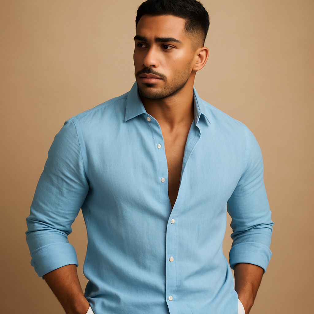 Lightweight relaxed fit shirt for men | Ethan