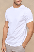 Luxe Mercerised T-Shirt - White