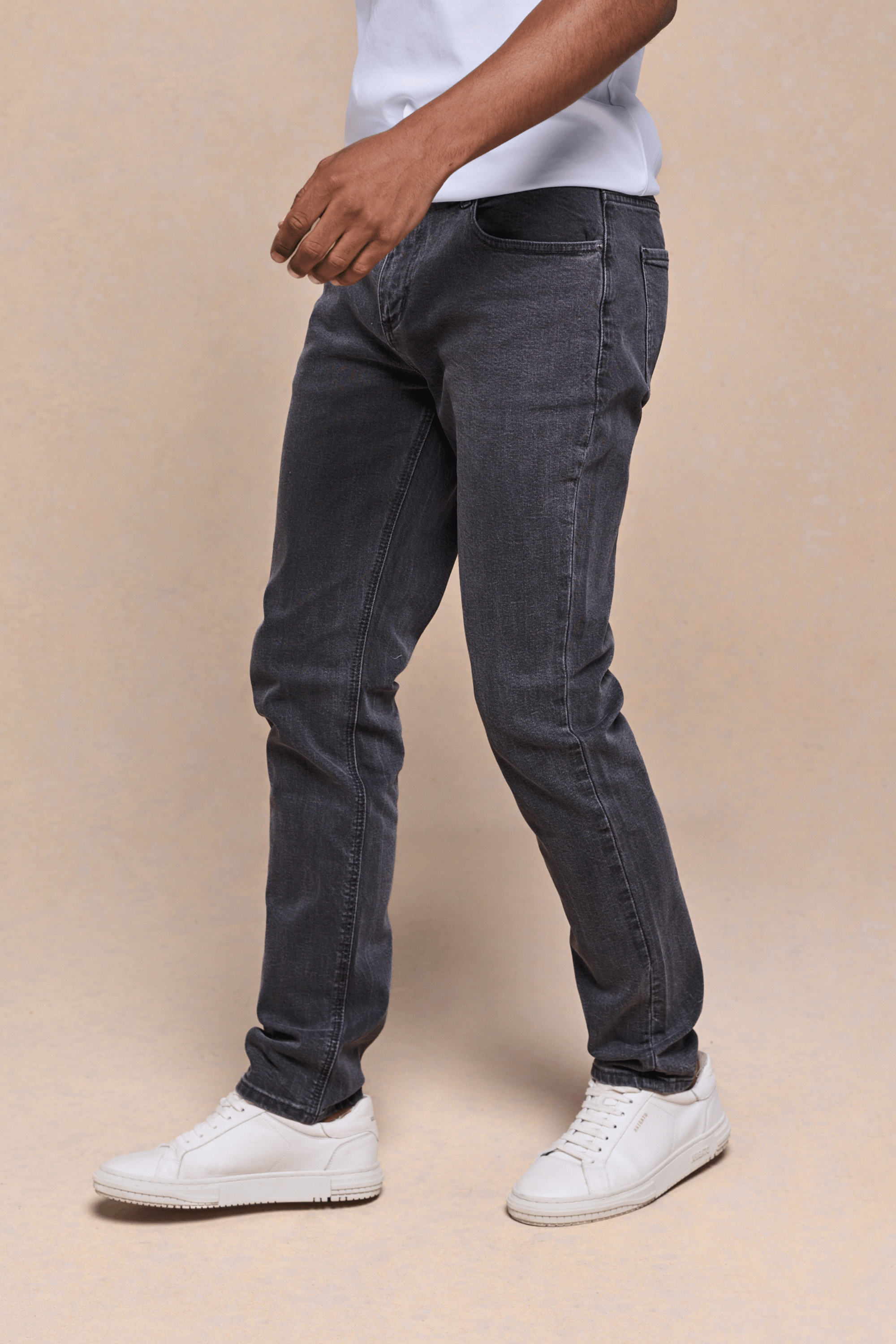 Marco Washed Jean - Washed Grey