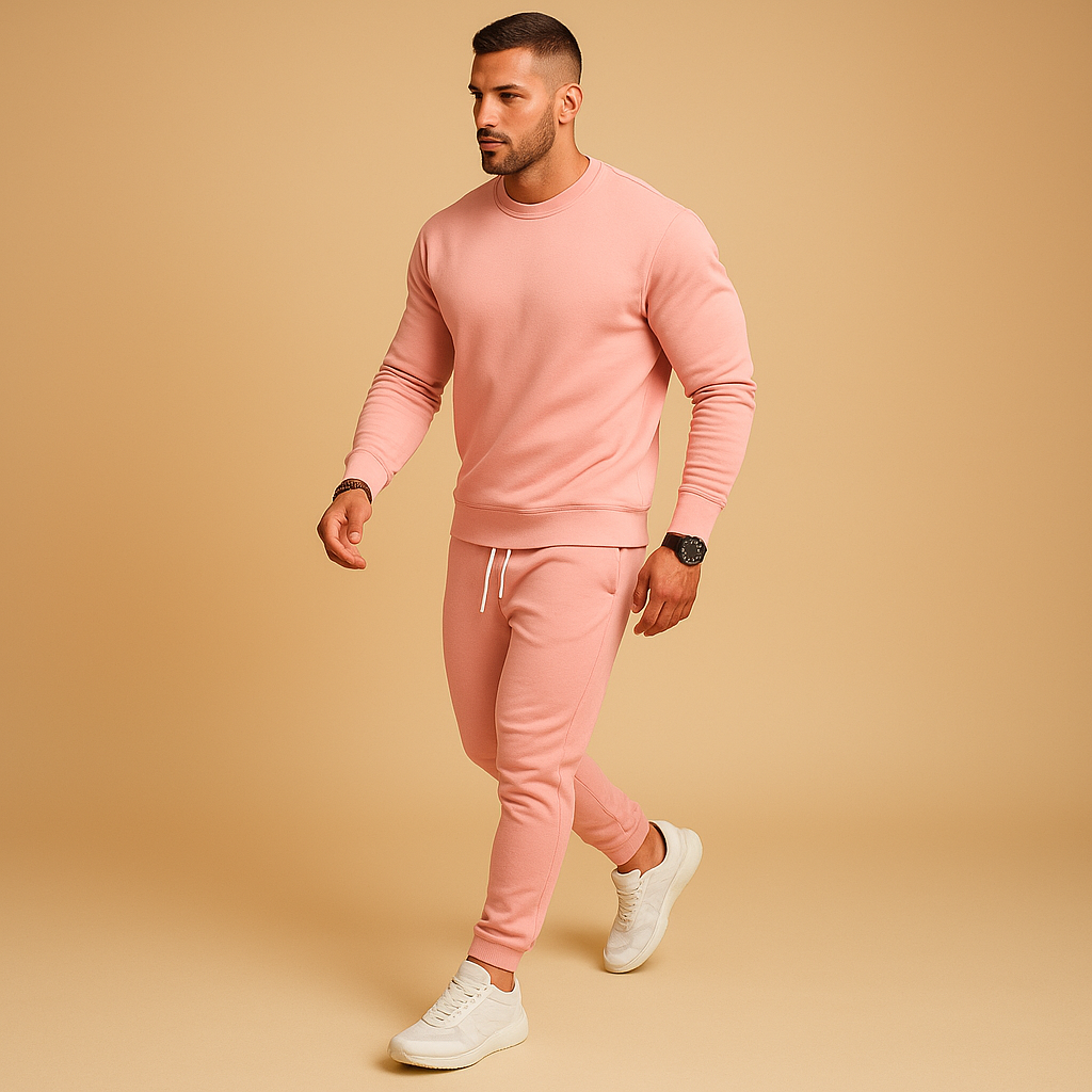 Modern sweatshirt and jogger tracksuit for men | Leo