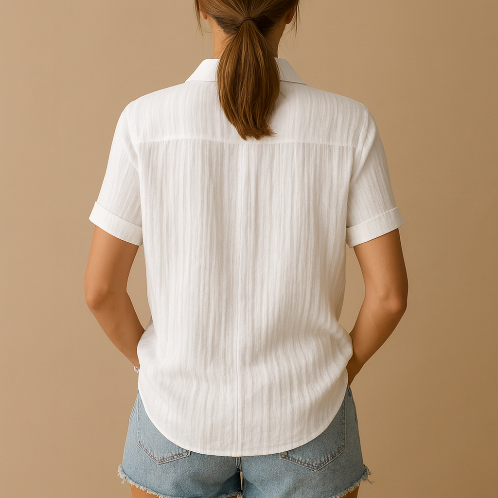 Short sleeve blouse for women | Nora