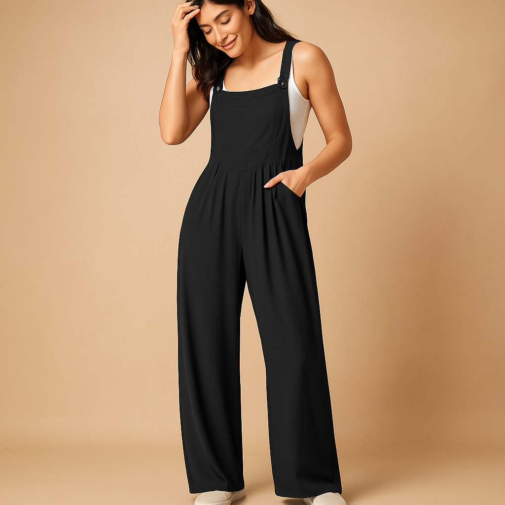 Sleeveless casual jumpsuit for women | Nora