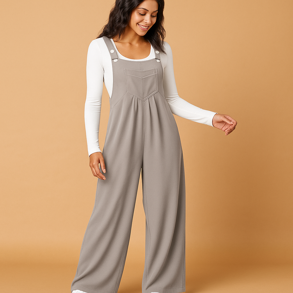 Sleeveless casual jumpsuit for women | Nora
