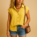 Sleeveless summer shirt for women | Grace