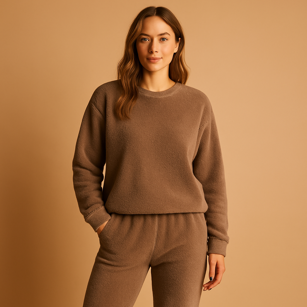 Soft two-piece pajama set for women | Hazel