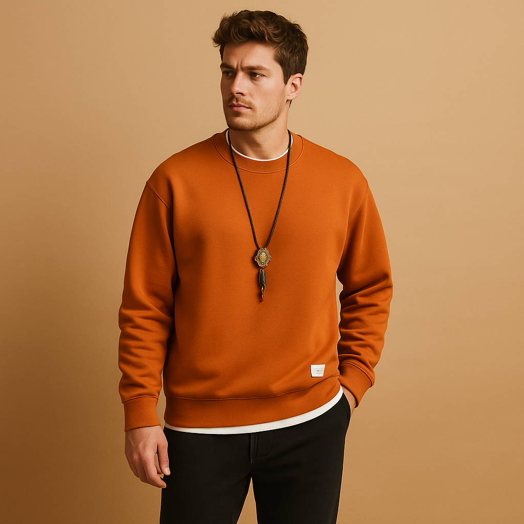 Sweater and jogging jeans tracksuit for men | Carter