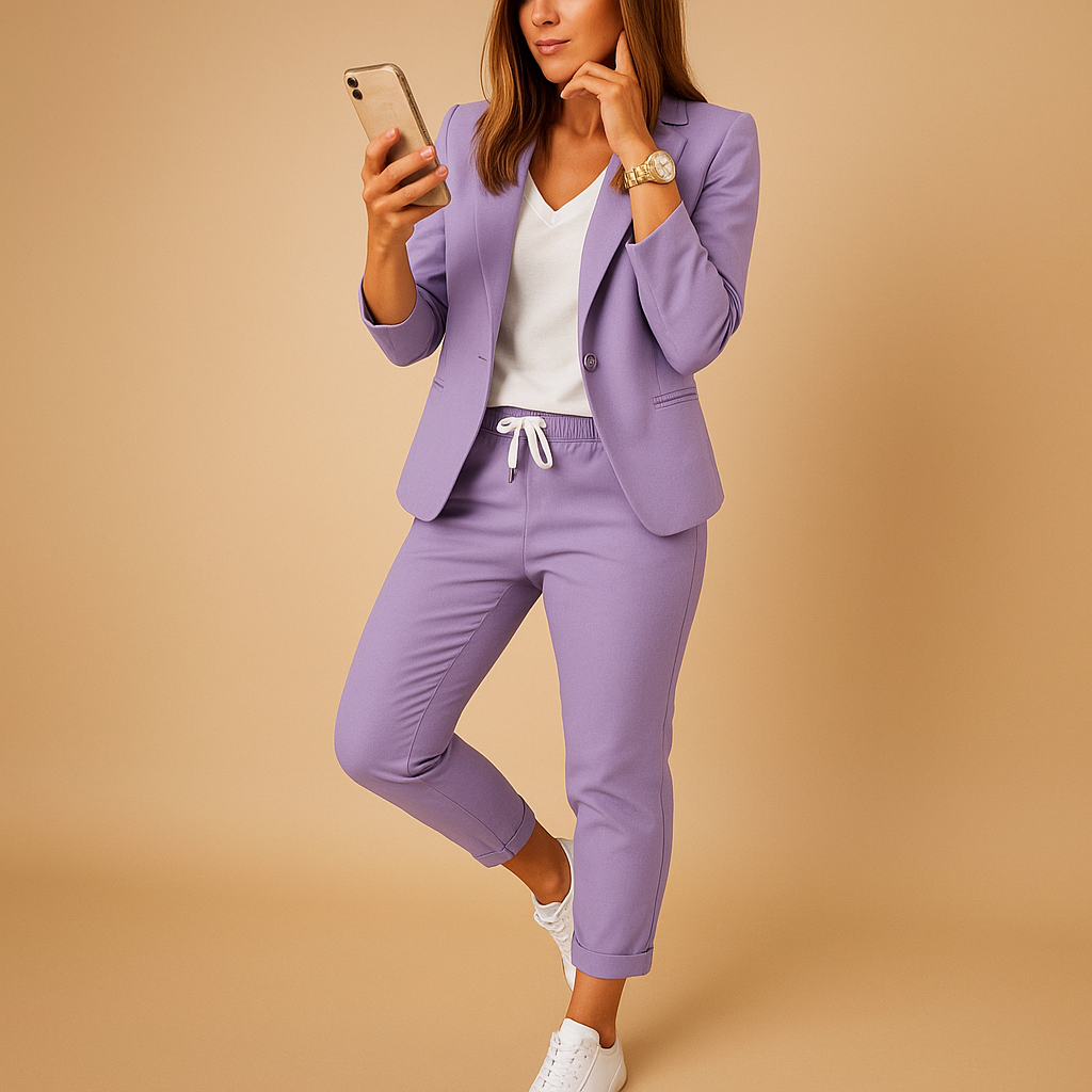 Tailored blazer and pants set for women | Sophia