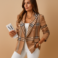 Tailored blazer with pockets for women | Amelia