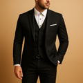 Three-piece slim fit suit for men | Nathan