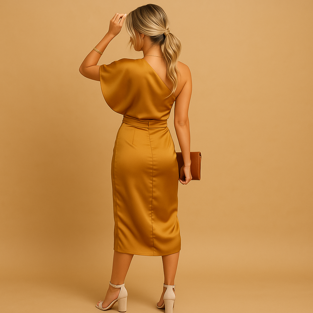Timeless slim-fit elegant dress for women | Serena
