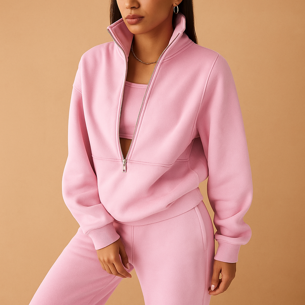 Two-piece zip-up tracksuit for women | Harper