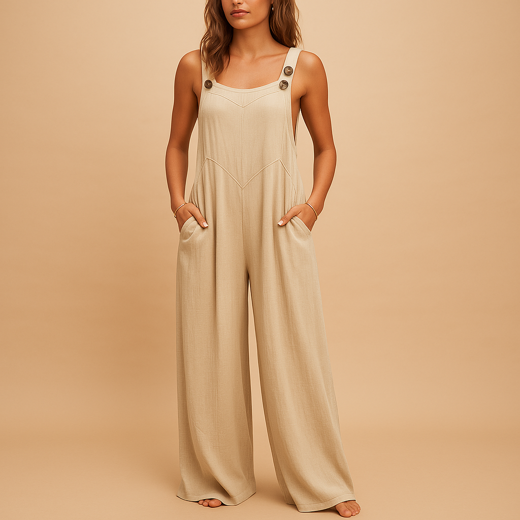 Wide-leg summer jumpsuit for women | Harper