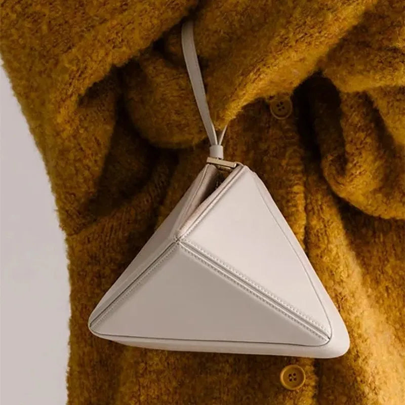 Women’s Prism Fold Handbag – Multi-Way Lightweight Geometric Bag