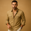 Classic button-up shirt for men | Adrian