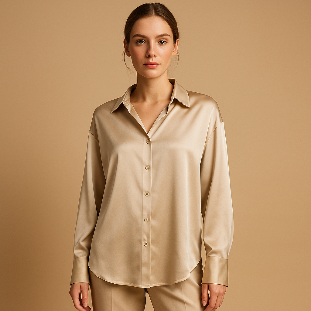 Satin elegant blouse for women | Isla